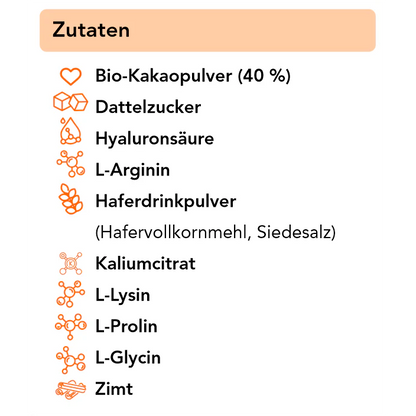 AURA Dein Beauty-Schokoladenpulver mit Fokus auf Kollagen & Selfcare 250 g