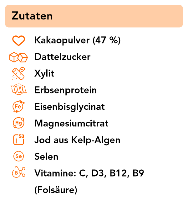 MOM2B Schokoladenpulver für Schwangere 250 g