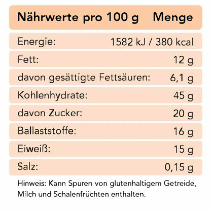 MOND Unser Bio Schokoladenpulver mit Ashwagandha und Kurkuma 250 g