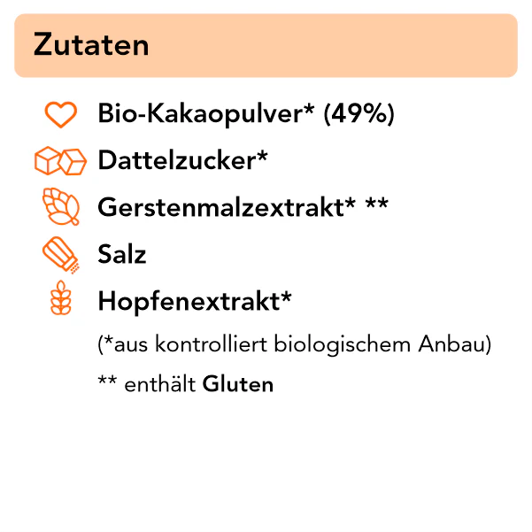 Schlummi Bio Schokoladenpulver zum Einschlafen 250 g