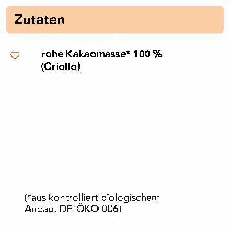 Bio Rohkakao Drops aus 100 % Criollo Kakao 250 g