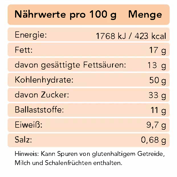 Kokoskuss Bio-Schokoladenpulver 20er-Box 400 g