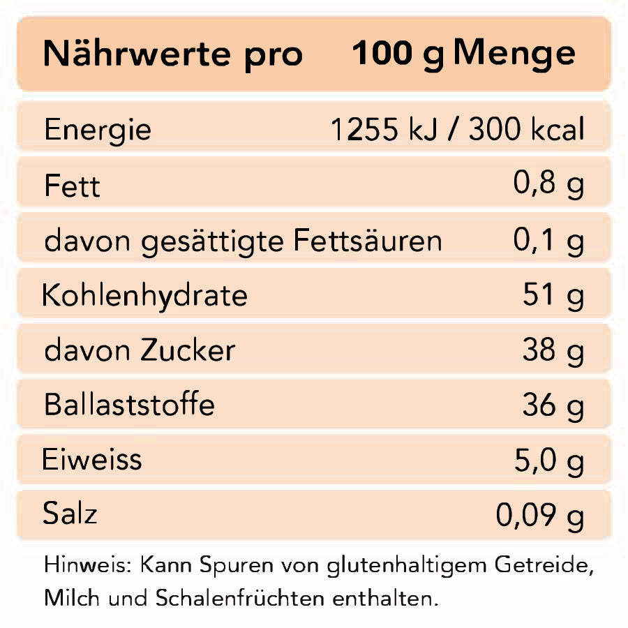 Rosmeralda – unser Bio Getränkepulver auf Carobbasis mit Ingwer, Kurkuma, Zimt 250 g