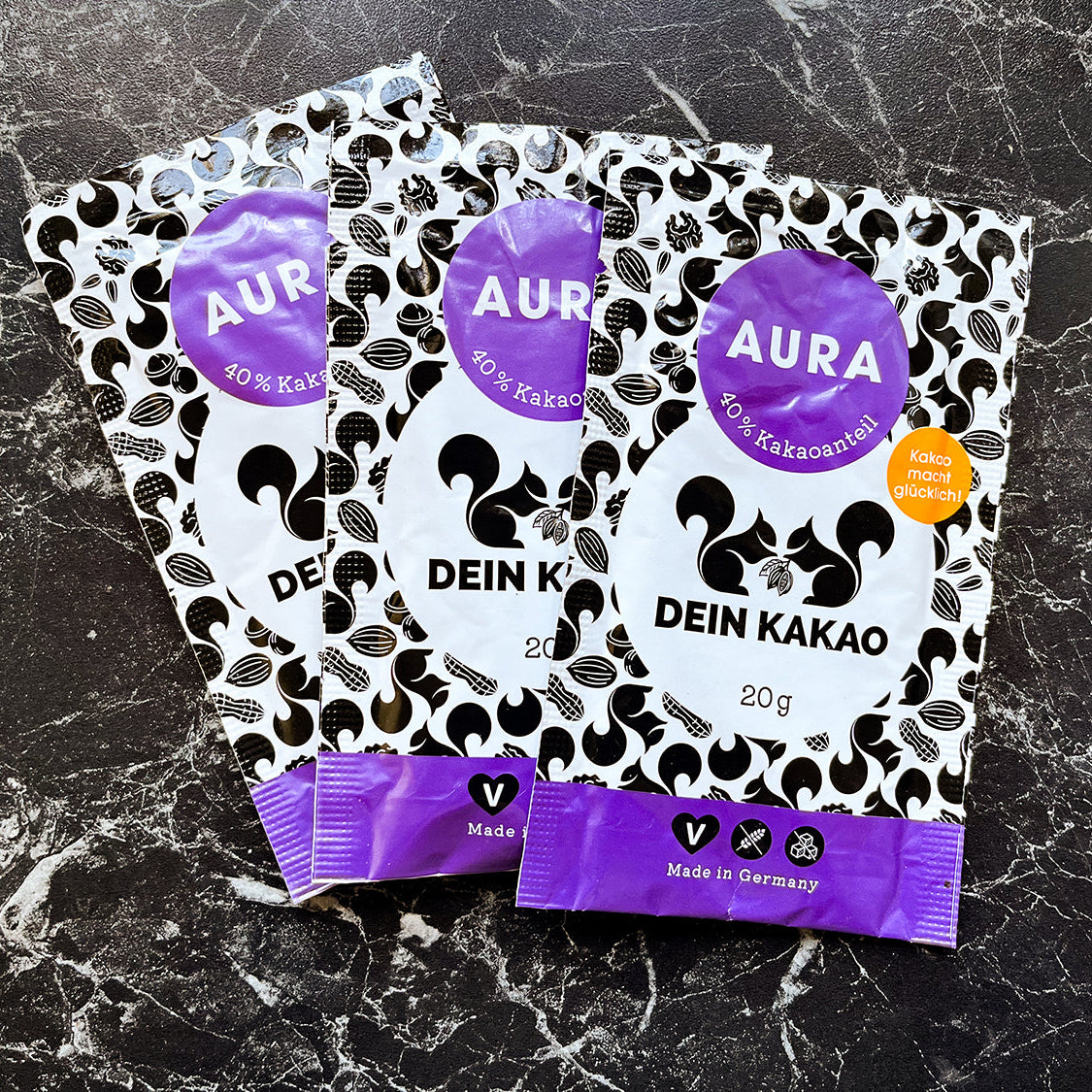 AURA Dein Beauty-Schokoladenpulver mit Fokus auf Kollagen & Selfcare 20er-Box 400 g
