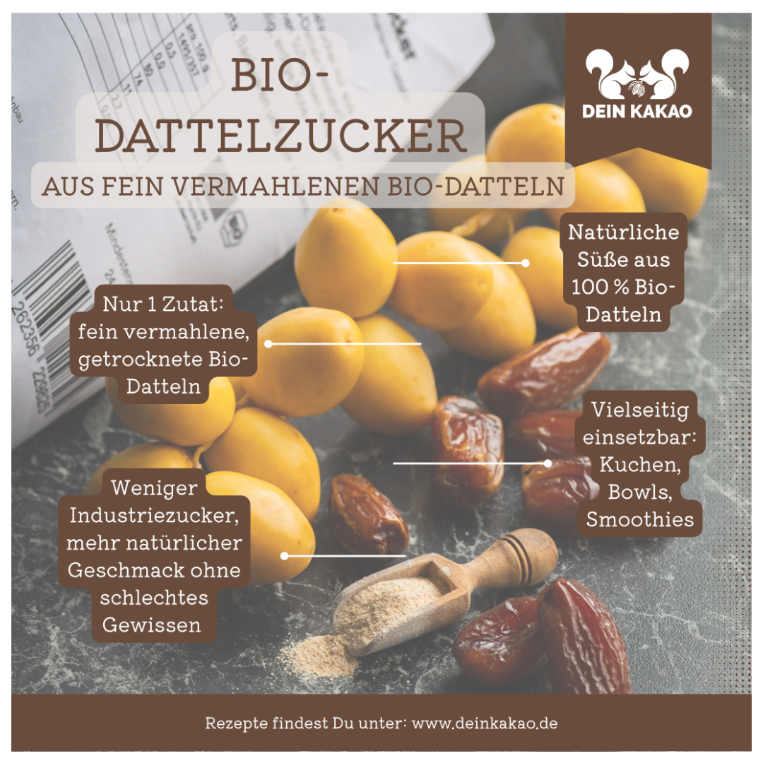 Bio Dattelzucker 1 kg