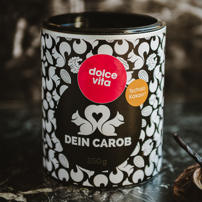 dolce vita Bio-Carobpulver mit echter Bio-Vanille 250 g
