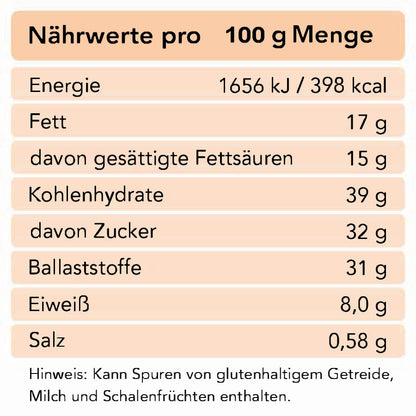 bacio de coco – unser Bio Getränkepulver auf Carobbasis mit Kokos
