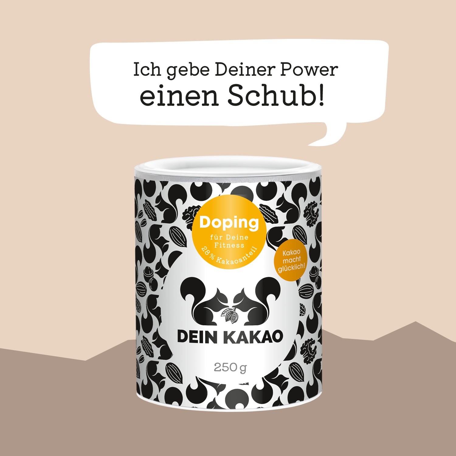 Doping – Unser Fitness Trinkschokoladenpulver 250 g