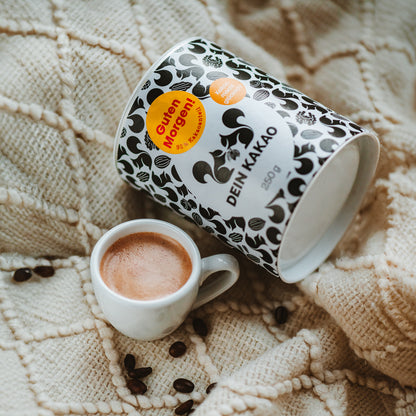 Guten Morgen! Unser Bio Schokoladenpulver mit Espresso 250 g