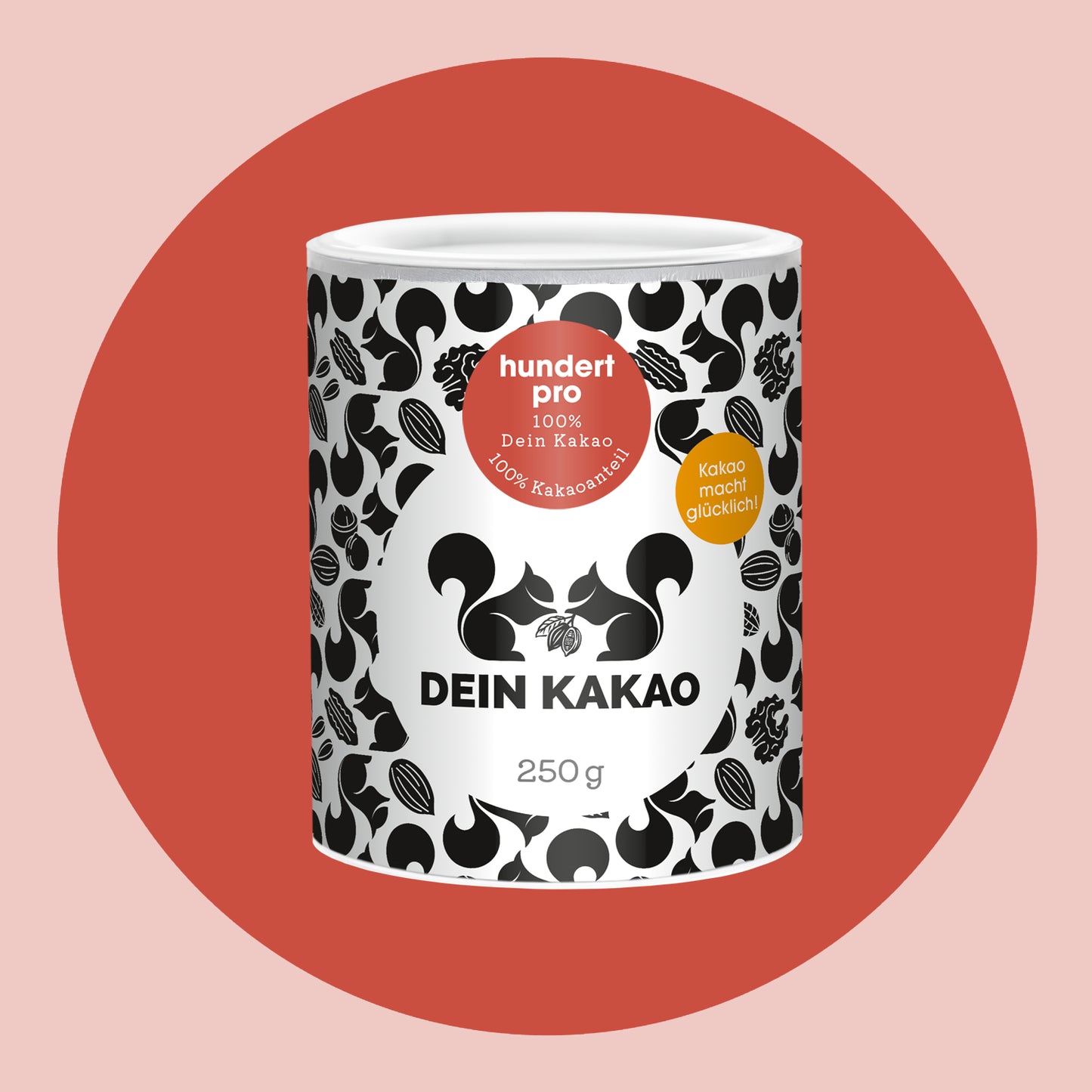 hundert pro Bio Kakaopulver mit 100 % Kakao 250 g