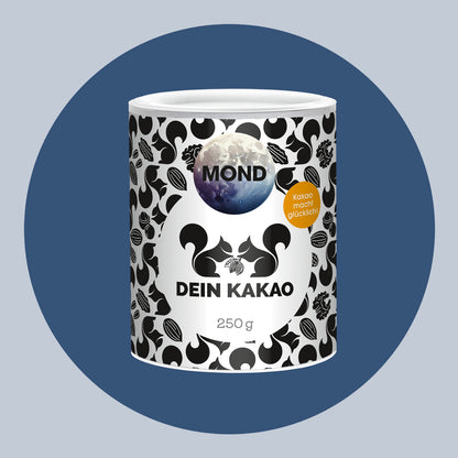 MOND Unser Bio Schokoladenpulver mit Ashwagandha und Kurkuma 250 g