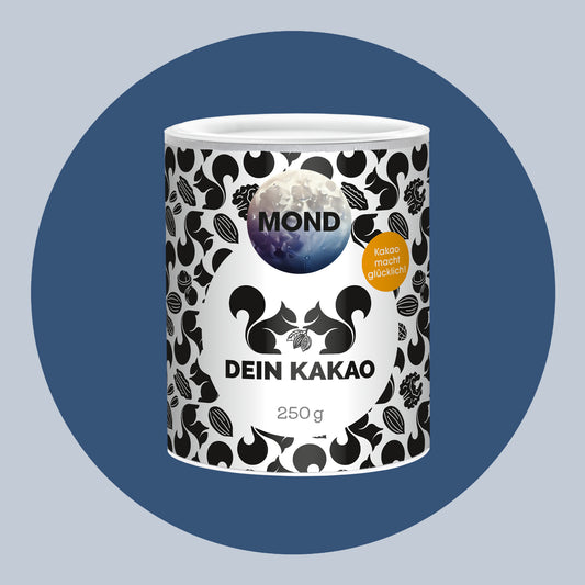 MOND Unser Bio Schokoladenpulver mit Ashwagandha und Kurkuma 250 g