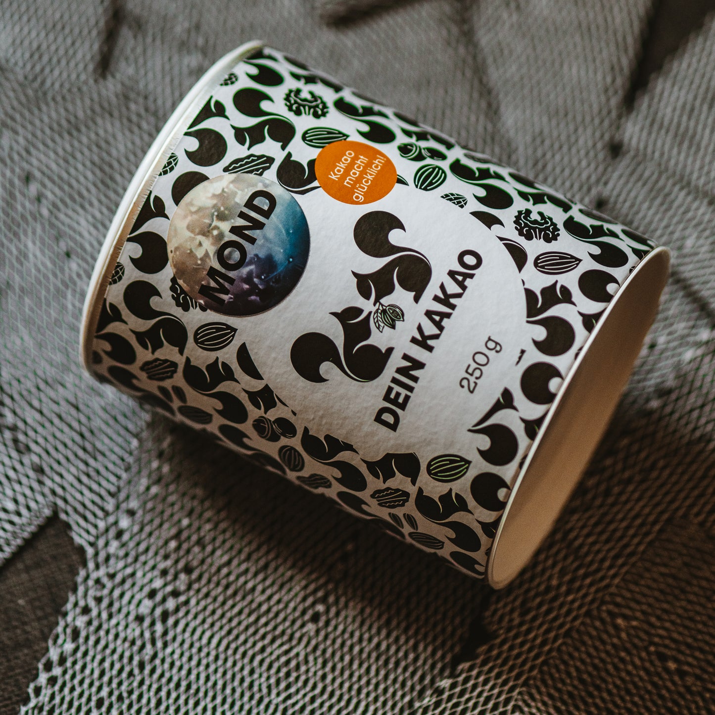 MOND Unser Bio Schokoladenpulver mit Ashwagandha und Kurkuma 250 g