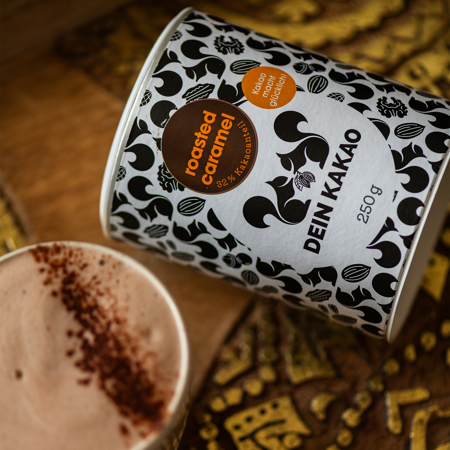 roasted caramel Karamell Schokoladenpulver 250 g