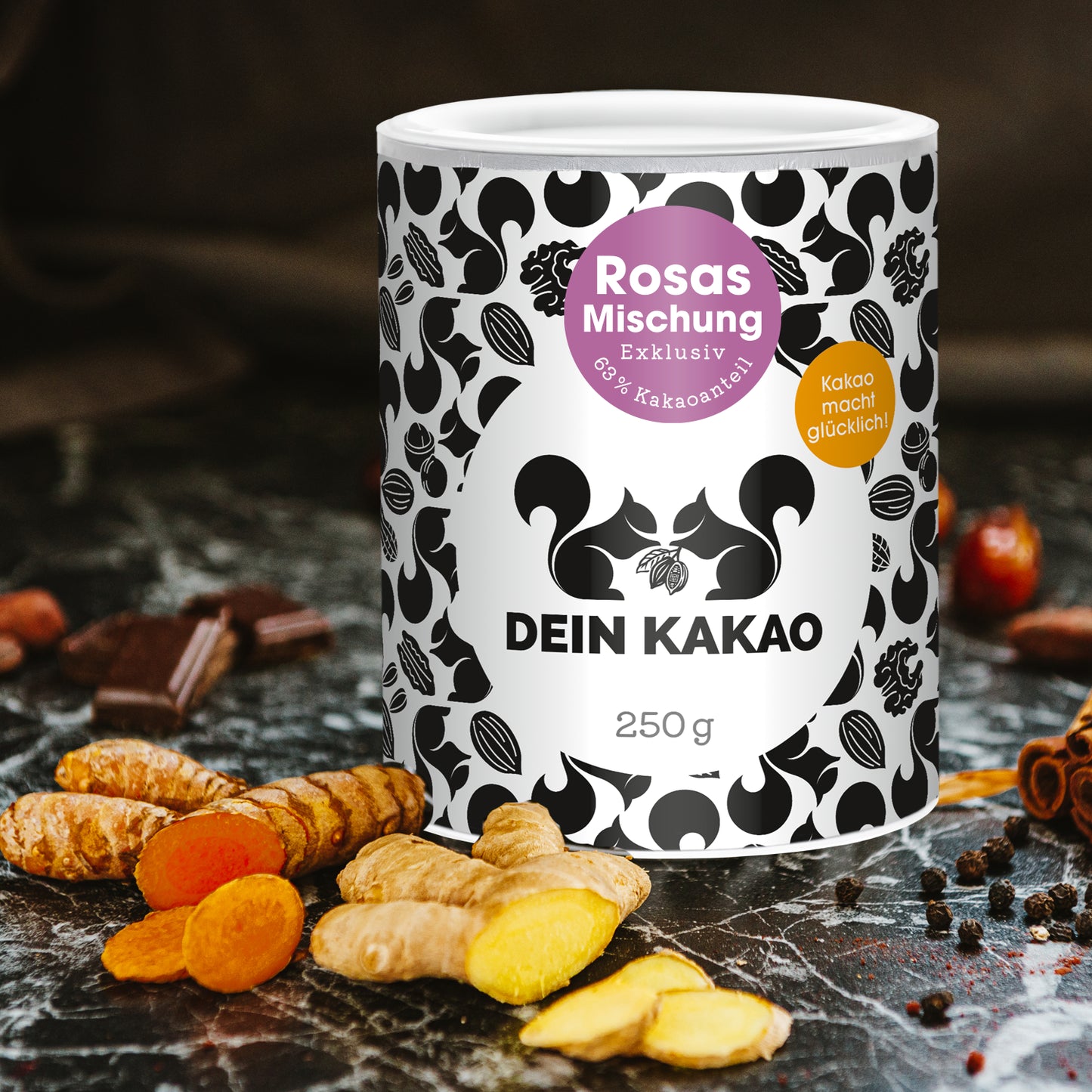 Bestseller-3er-Set 750 g Bio-Schokoladenpulver