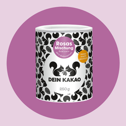 Rosas Mischung Bio Schokoladenpulver mit Ingwer, Zimt und Kurkuma 250 g