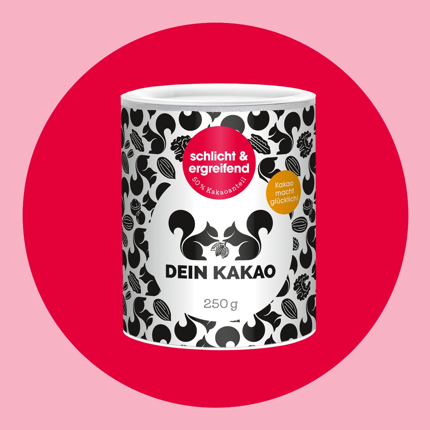 schlicht & ergreifend Bio Schokoladenpulver mit Madagaskar-Vanille 250 g