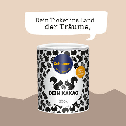 Schlummi Bio Schokoladenpulver zum Einschlafen 250 g