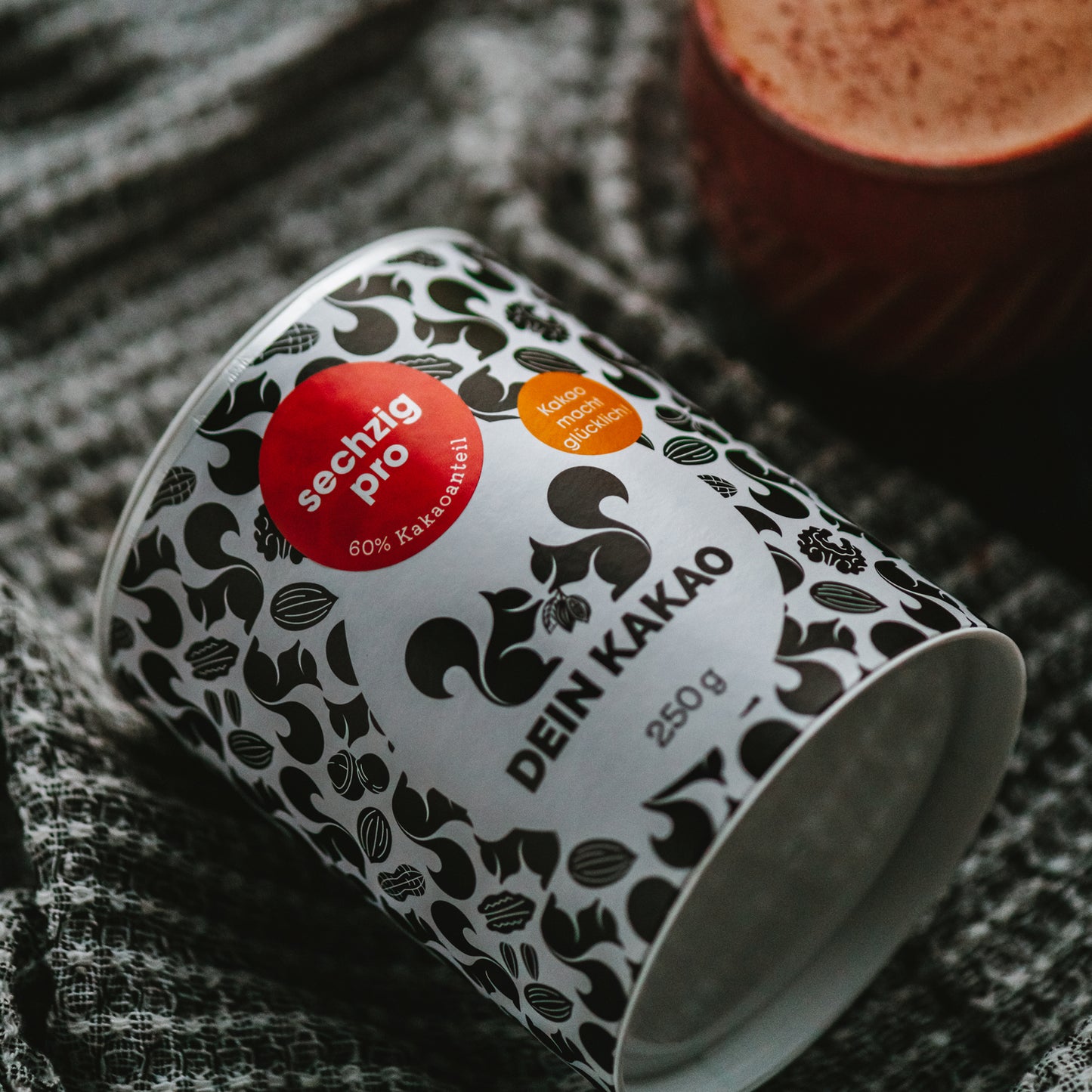 sechzig pro Bio Schokoladenpulver mit 60 % Kakaogehalt 250 g