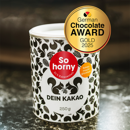 So horny Verführerisches Bio Schokoladenpulver mit Maca, Ginseng & Tonka 250 g