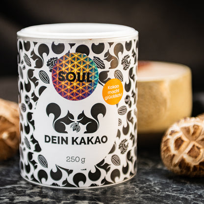 SOUL Bio Schokoladenpulver mit adaptogenen Pilzen 250 g
