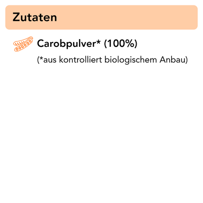 pura vida – unser reines Bio Carobpulver